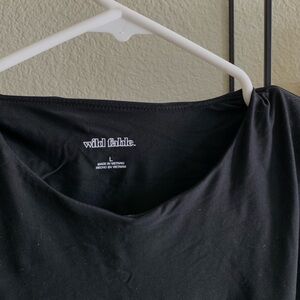 Wild Fable Classic Black Tee